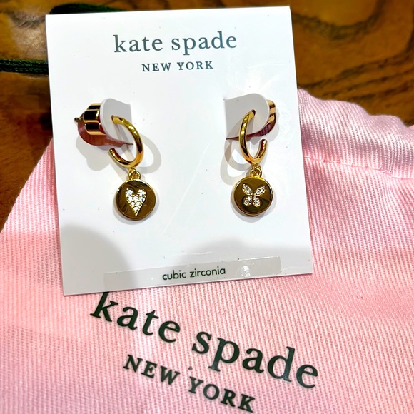 kate spade Jewelry - Kate Spade Wishes Gold Earrings
